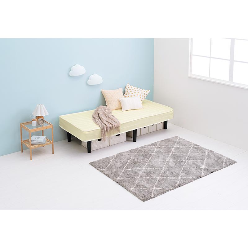 ベッド すのこベッド マットレスセット おしゃれ セミショート