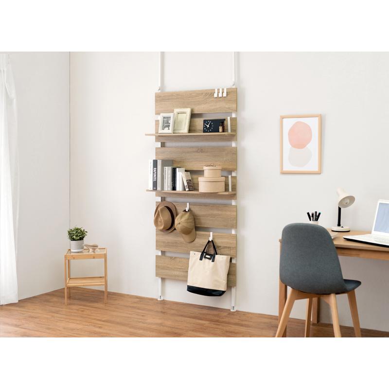 ウォールラック ラック 突っ張り式 おしゃれ KTR3148 パーティション