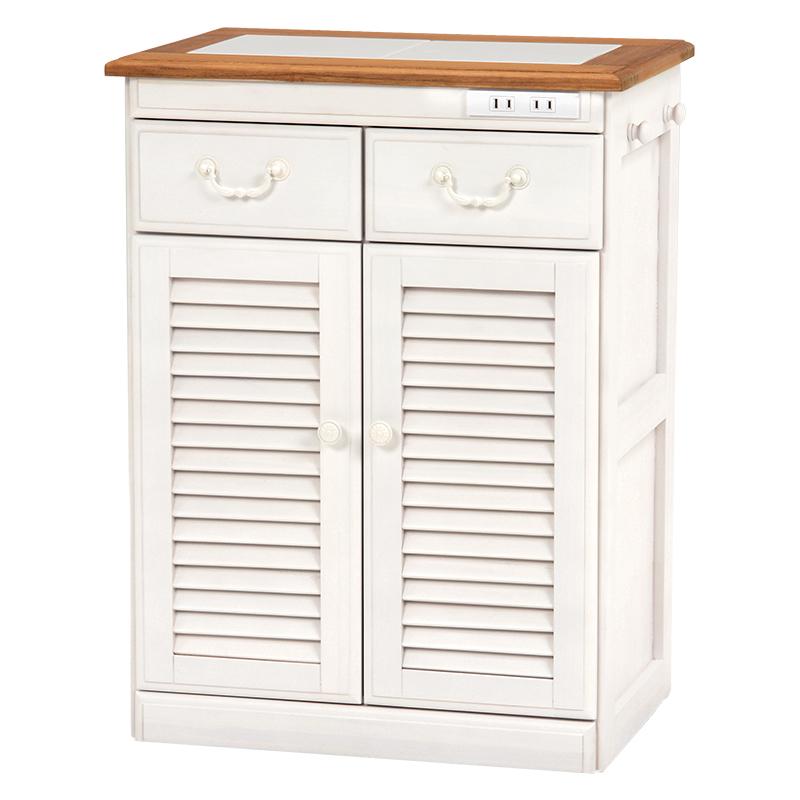 キッチンカウンター ホワイト アンティーク調カウンター カウンター