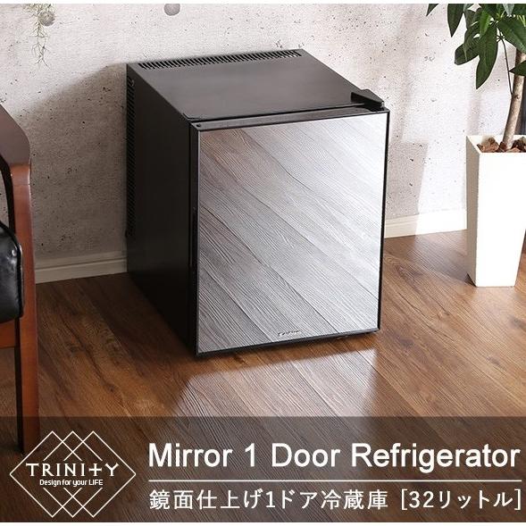 お洒落 小型冷蔵庫 ブラック 鏡面仕上げ 付替え両開き 冷蔵庫 32l リビング 寝室 ワイン Sh 14 Mf32 Araya 通販 Yahoo ショッピング