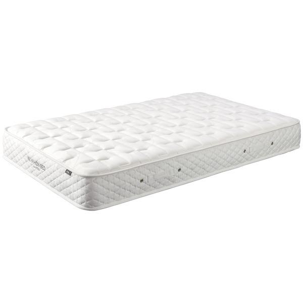 〔日本ベッド〕 ポケットコイルマットレス 〔ウール入り ソフト/セミダブルサイズ〕 日本製 『シルキーポケット』〔代引不可〕送料込み