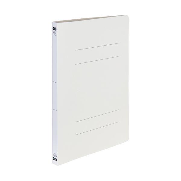 TANOSEE書類が出し入れしやすい丈夫なフラットファイル「ラクタフ」 A4タテ 150枚収容 背幅20mm グレー1セット(50冊:5冊×10パック)送料込み