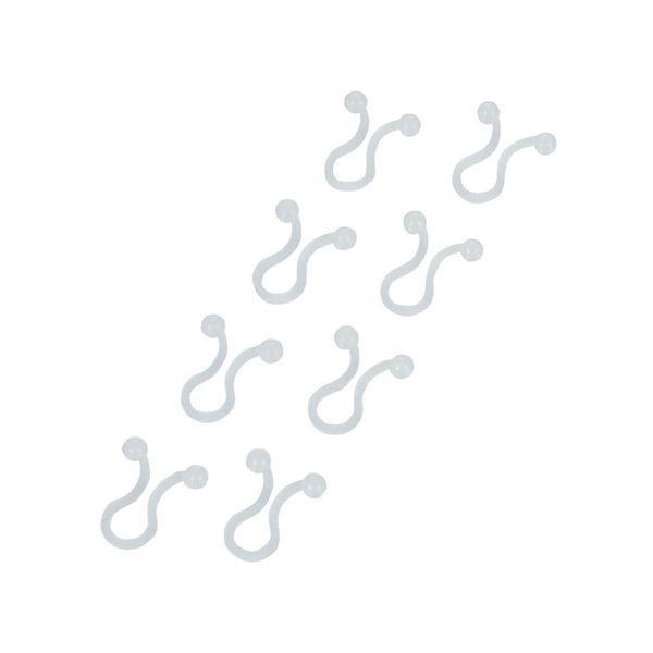 (まとめ) エレコム ケーブル結束クリップ束線径Φ18.0mm LD-CC18 1パック(25個) 〔×30セット〕送料込み