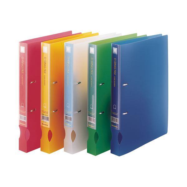 (まとめ) ビュートン Dリングファイル A4タテ250枚収容 背幅34mm クリヤー DRF-A4-C 1冊 〔×30セット〕送料込み