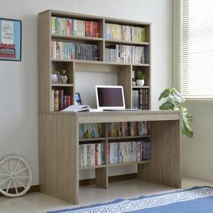 即納最大半額 上下書棚付き パソコンデスク 学習机 オーク 幅115cm 奥行58 5cm 上下一体型 組立品 送料込み Ds Araya Plus 通販 Yahoo ショッピング 独創的 Cafeduberry Com