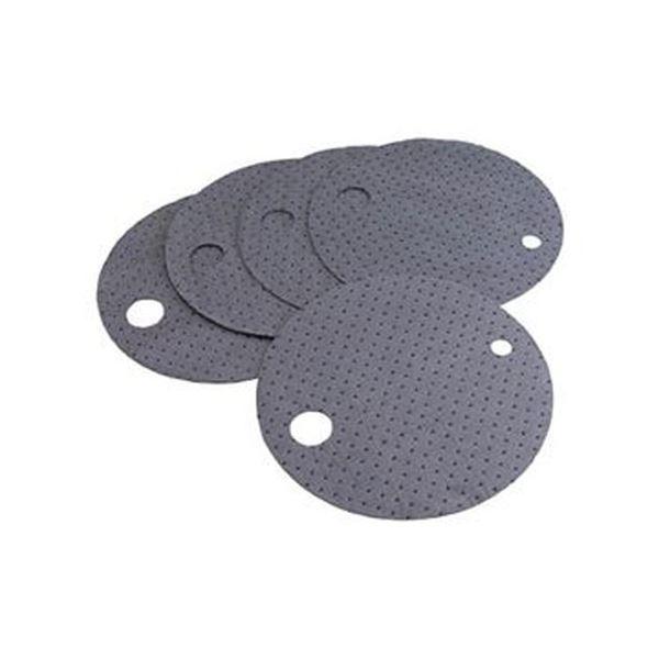 （まとめ）TRUSCO ドラム缶用吸収シ-トTDC-550 1袋（5枚）〔×3セット〕送料込み