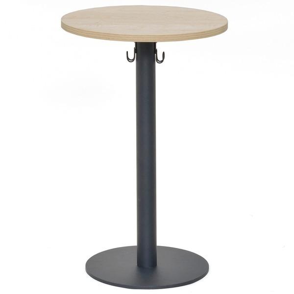 カウンターテーブル 約直径400mm ナチュラル リフレッシュサイドテーブル お客様組立品 リビング ダイニング〔代引不可〕送料込み