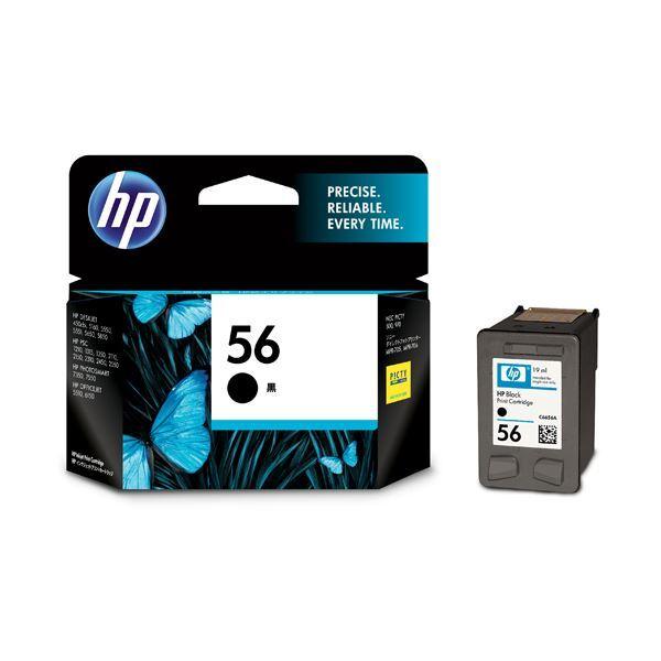 （まとめ）HP HP56 プリントカートリッジ 黒 C6656AA#003 1個 〔×3セット〕送料込み