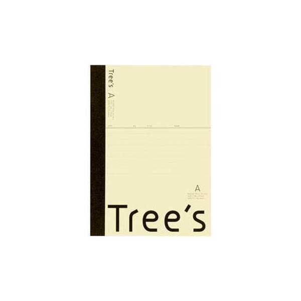 （まとめ）キョクトウ・アソシエイツ Trees A5 A罫 30枚 クリーム〔×50セット〕送料込み