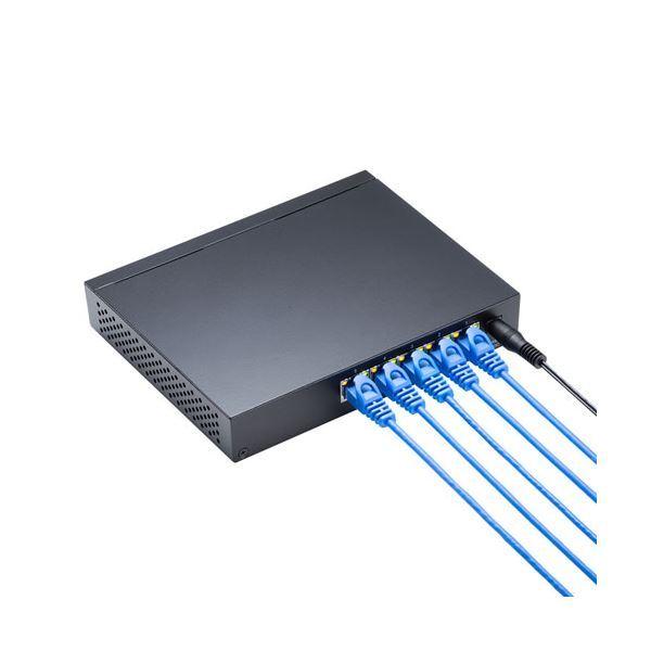 サンワサプライ 2.5G対応 スイッチングハブ(5ポート・マグネット付き) ブラック LAN-2GIGAS501送料込み LAN サンワサプライ 5G対応 スイッチングハブ 5ポート マグネット付き ブラック 2GIGAS501