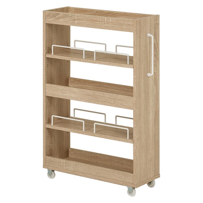 隙間収納ワゴン キッチンラック 隙間ラック 冷蔵庫脇 収納 幅20センチ