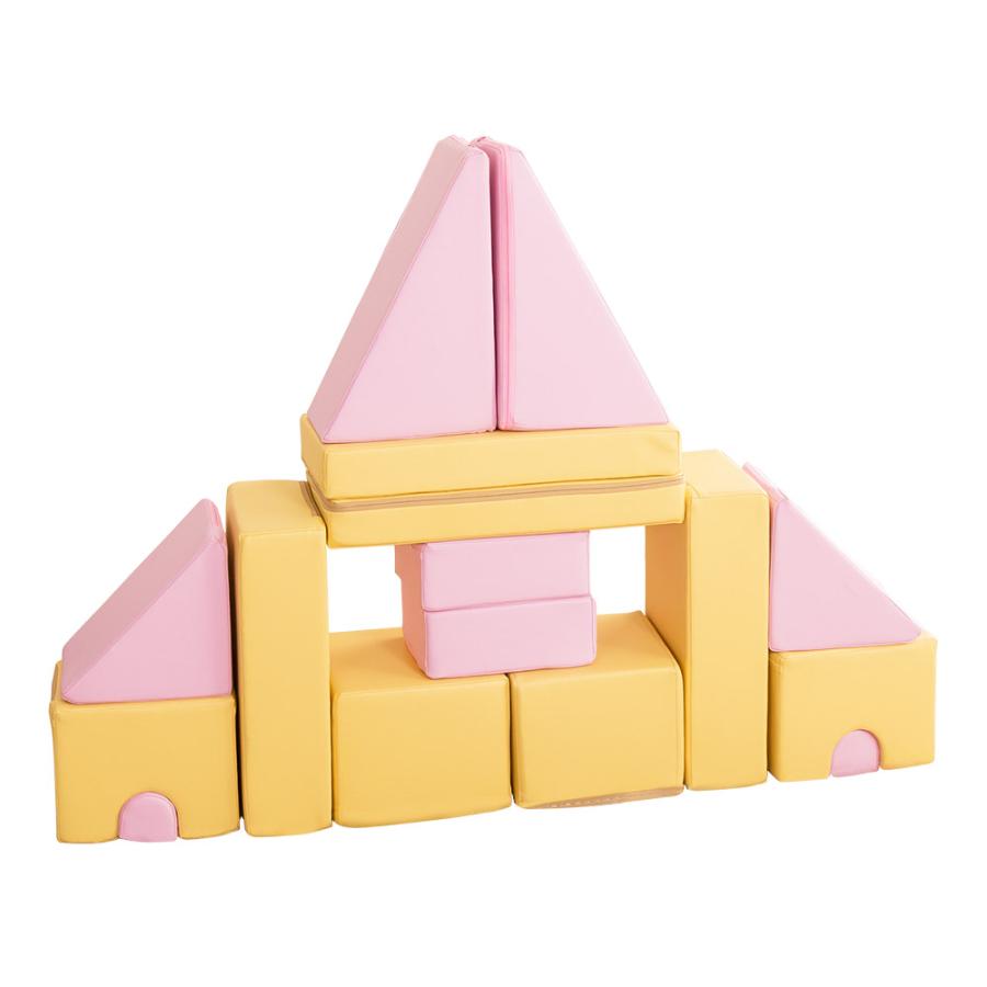 積み木クッション【BLOCCHI−ブロッチ−】　16個セット_2
