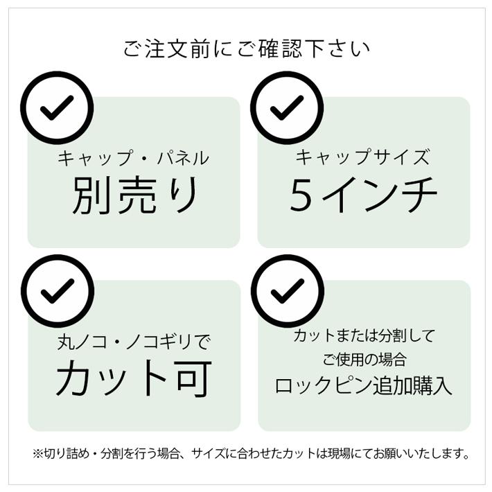 フェンス 支柱 ランチレールフェンス3用エンドポスト 10M