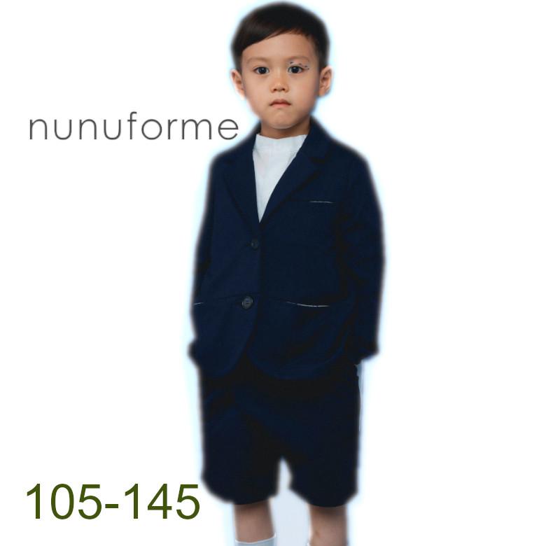 フォーマルスーツ nunuforme ヌヌフォルム スーツ 105-145cm ネイビー  