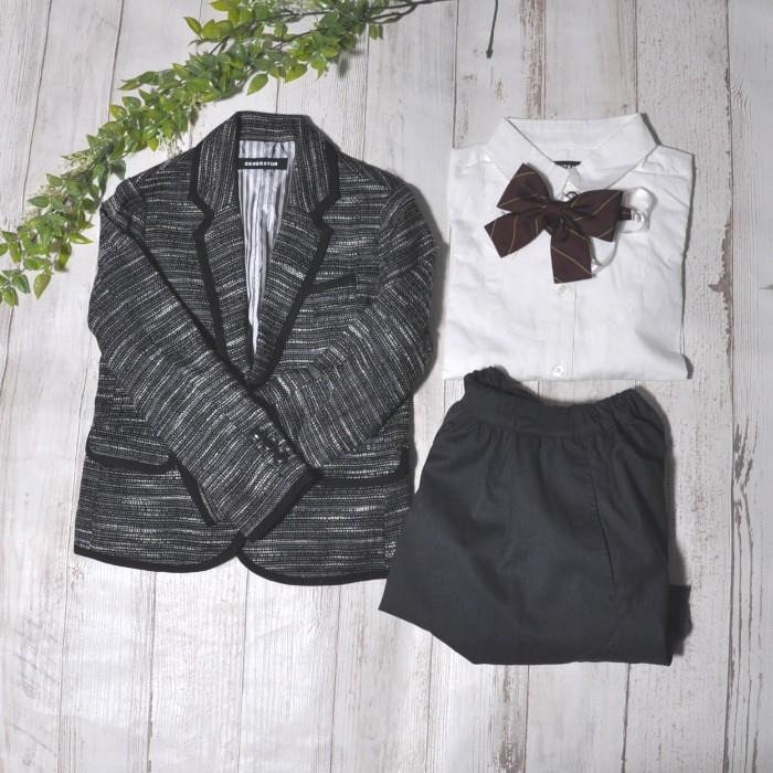 女の子 スーツ 黒 120 ジェネレーター フォーマルスーツ GENERATOR  