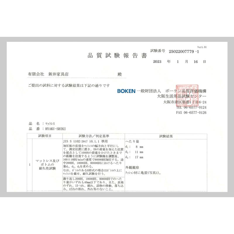 HYAKU-SHIKI　−百式−　ウレタン・カバーを買い換えできる新提案型マットレス｜arbridge｜07