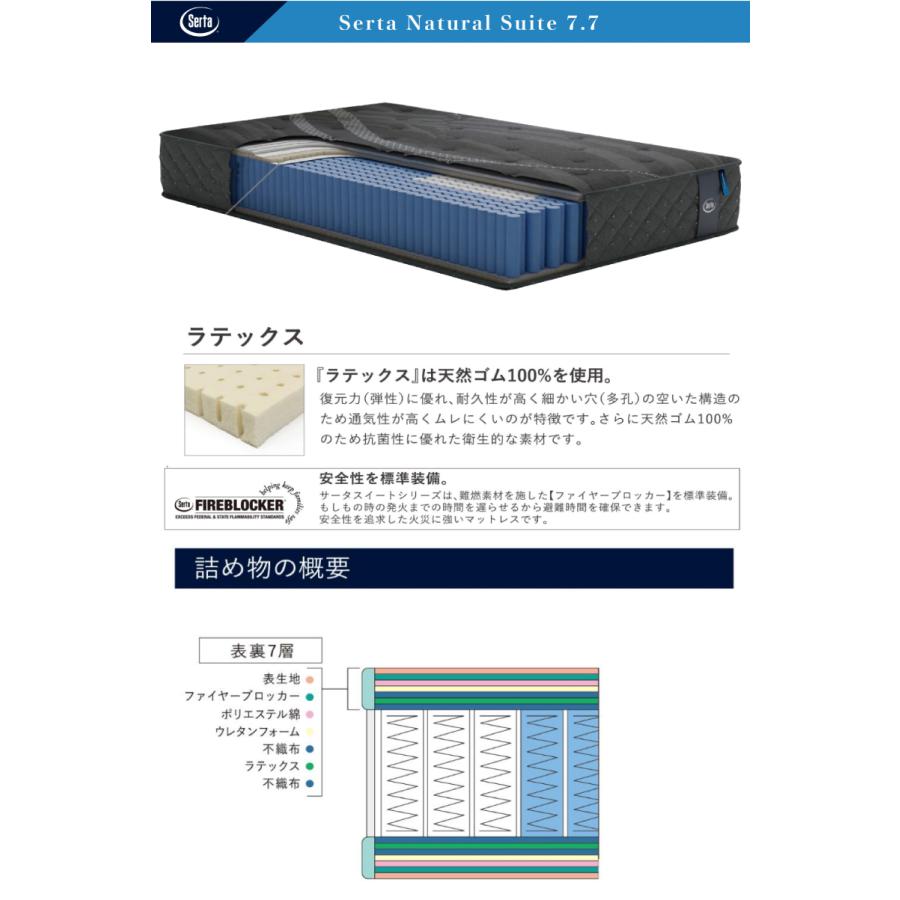 Serta（サータ） [開梱設置送料無料] ポケットコイルマットレス
