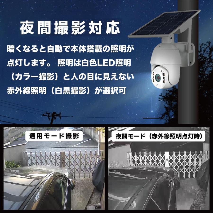 ドライブマン IPC-710G 携帯回線4G通信型セキュリティカメラ ソーラー