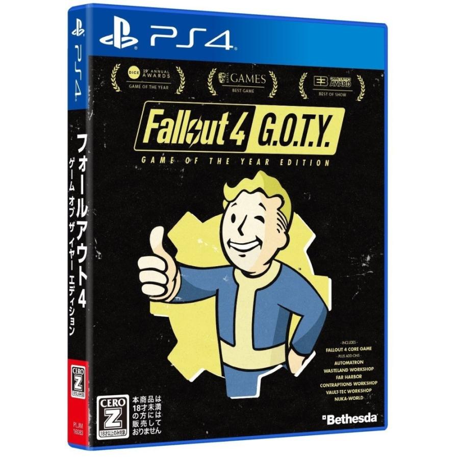 新品 Ps4 Fallout 4 Game Of The Year Edition Cero Z アークオンライン Mini 通販 Yahoo ショッピング