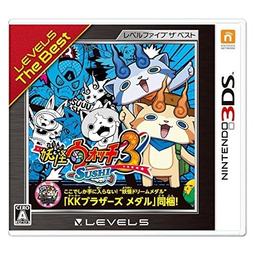 【新品】3DS 妖怪ウォッチ3 スシ (レベルファイブ ザ ベスト)｜arc-online-mini