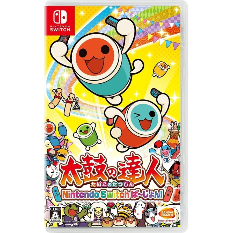 セット売り！太鼓の達人 Nintendo Switchば〜じょん! バンダイナムコエンターテインメント 【新品】Switch 太鼓の達人