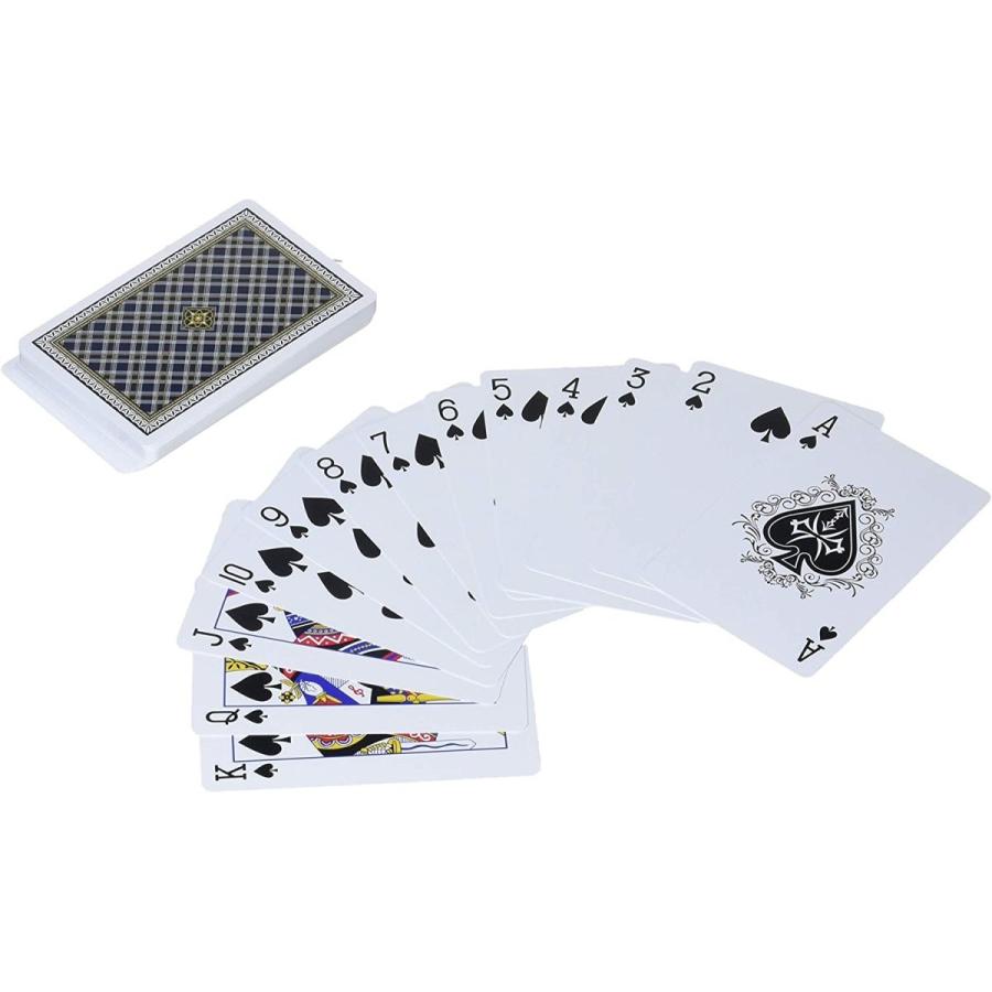 ハナヤマ 【新品】トランプ スタンダード BLUE【プラスチック