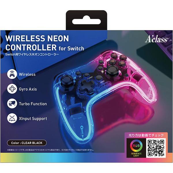 アクラス 【新品】Switch Aclass ワイヤレスネオンコントローラー
