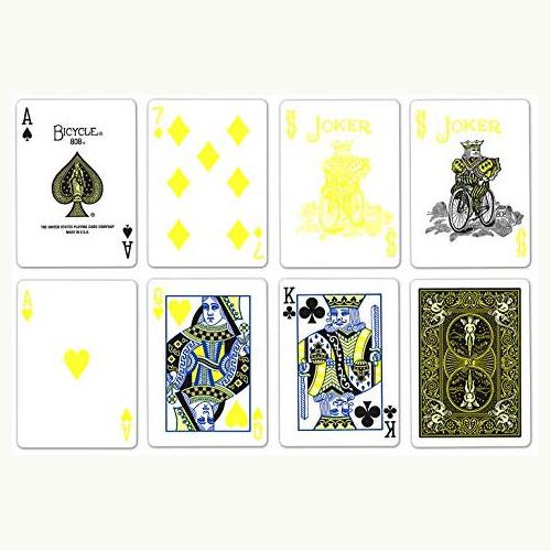 新品】トランプ バイスクル (ブラックイエロー) : アークオンライン