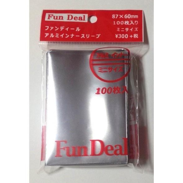 新品】ファンディール アルミインナースリーブ ミニ [87x60mm]〔100枚