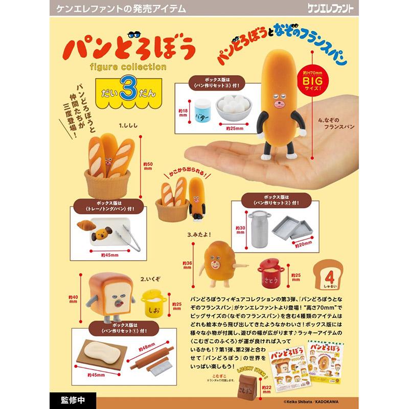 ケンエレファント 【新品】ケンエレファント パンどろぼう フィギュア