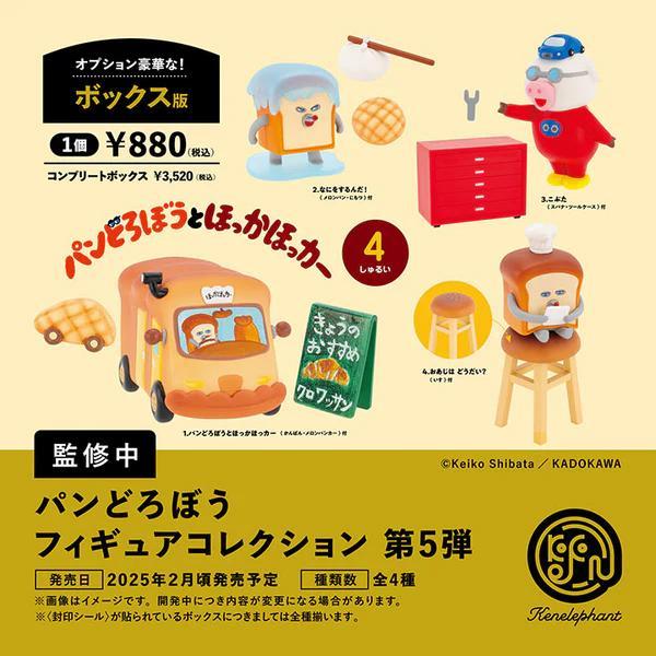 ケンエレファント 【新品】ケンエレファント パンどろぼう フィギュア