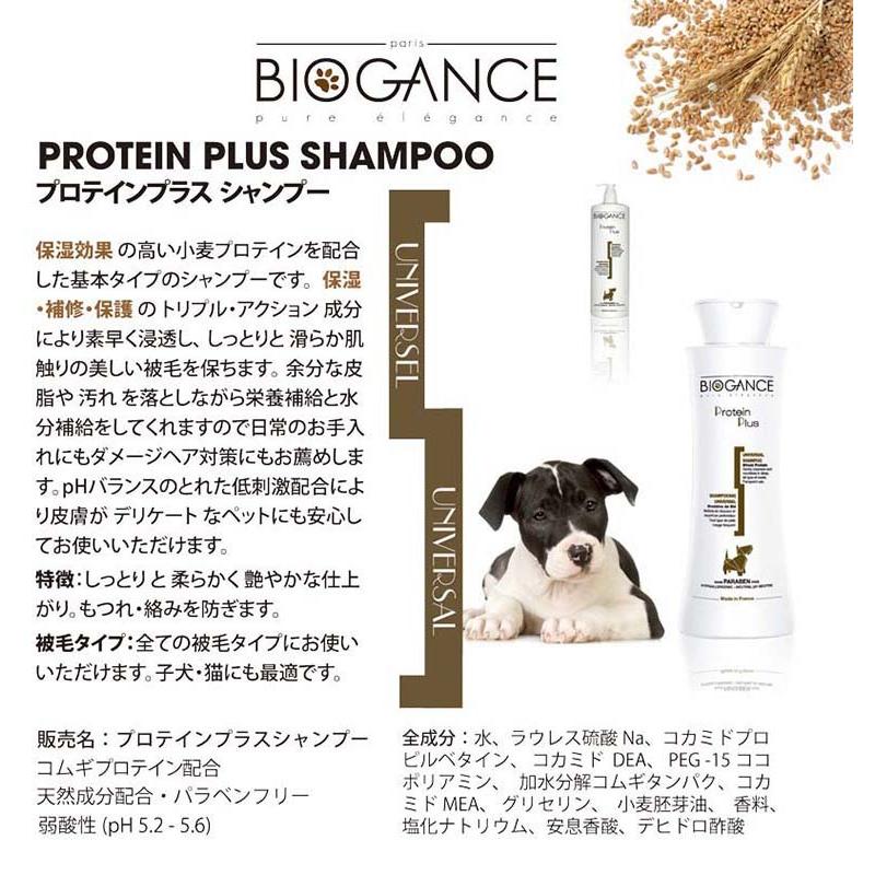 【新品】BIOGANCE(バイオガンス) プロテインプラスシャンプー 4L【犬 猫】｜arc-online｜02