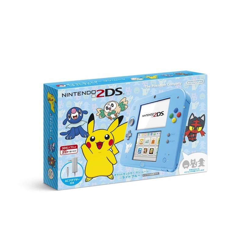 3ds ニンテンドー2ds本体 ポケットモンスターサン ムーン ライトブルー Supersport Tn