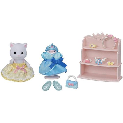 新品】シルバニアファミリー 人形 おしゃれにドレスアップセット [フ 