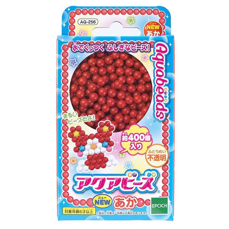 アクアビーズ☆100個入り×97袋 エポック社（EPOCH） 【新品】アクアビーズ (NEW あか) [AQ-256
