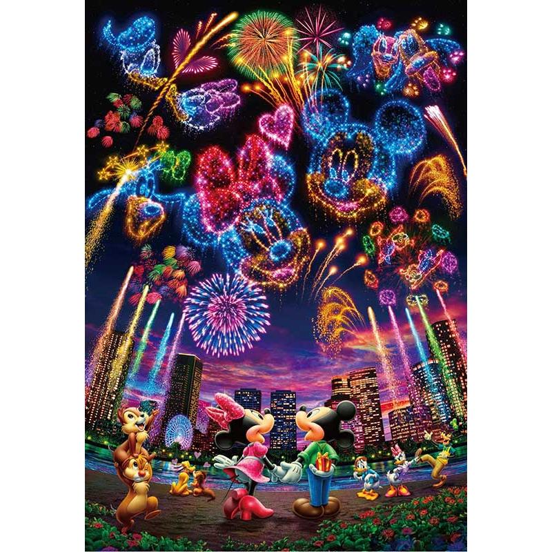新品 ジグソーパズル ディズニー 花火に想いをのせて ホログラム 1000ピース 51x73 5cm テンヨー アークオンライン Yahoo 店 通販 Yahoo ショッピング