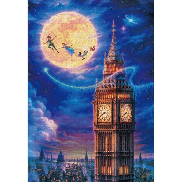 テンヨー ピーターパン 夢のストーリー ジグソーパズル 1000ピース テンヨー（Tenyo） 【新品】ジグソーパズル ピーター・パン ムーン