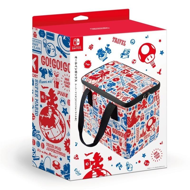 新品】Switch オールインボックス スーパーマリオ(オリジナルトラベル