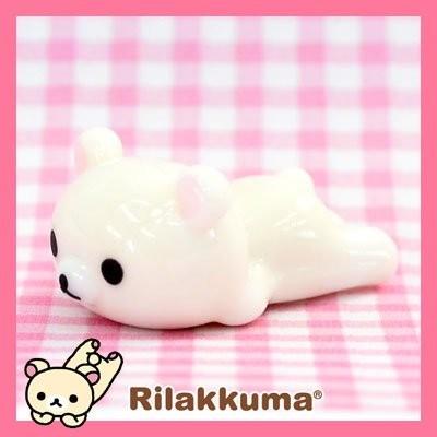 新品】コレクタブルグラスフィギュア コリラックマうつ伏せ : アーク