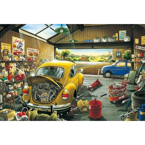 新品】ジグソーパズル サムおじさんの修理工場 1000ピース(50x75cm