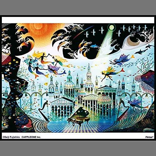 新品】ジグソーパズル 藤城清治【光彩】光る海80ピース : アーク