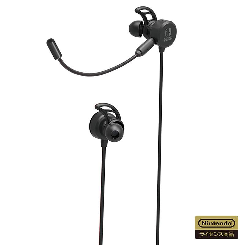 ヘッドホン HORI NSW-186 BLACK HORI ホリゲーミングヘッドセット スタンダード for Nintendo Switch