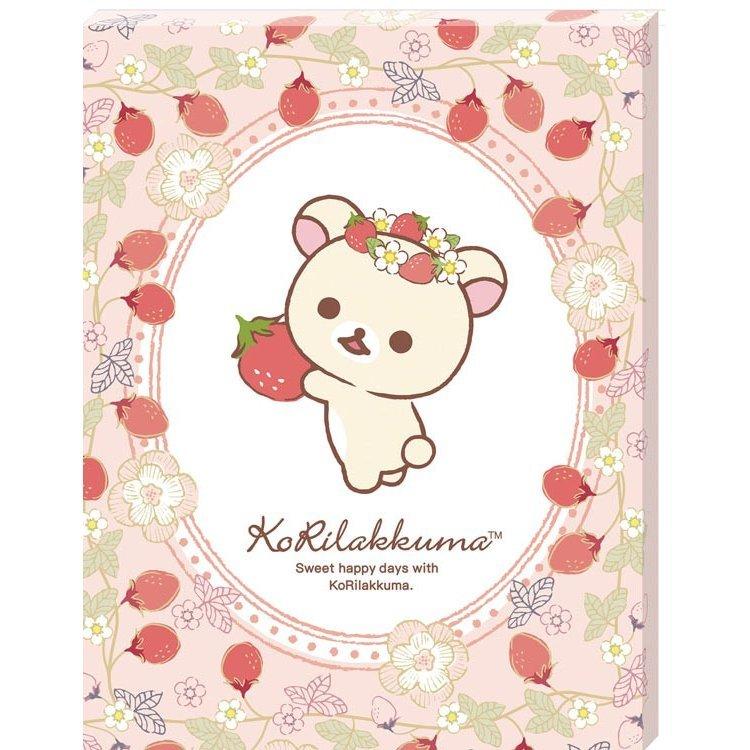 エンスカイ 【新品】ジグソーパズル アートボード リラックマ いちごと