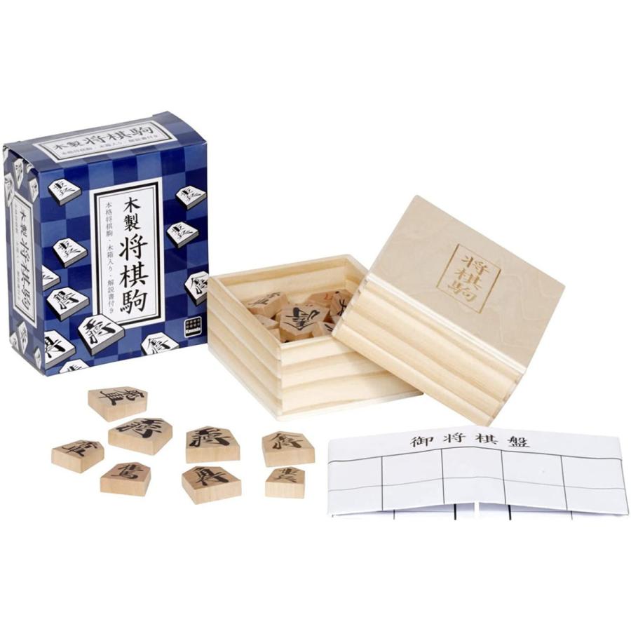 将棋の駒入れ　木製ダークブラウン蓋付き カワダ 【新品】木製 将棋駒 [KBG-05] : アークオンライン Yahoo!店
