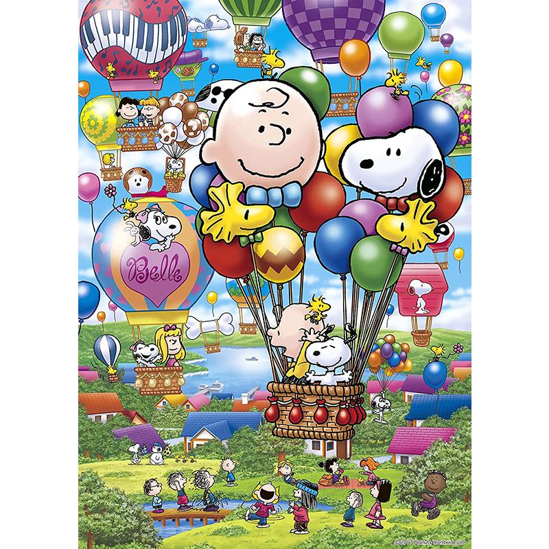 【新品】ジグソーパズル PEANUTS スヌーピー バルーンフライト 500ピース(38x53cm)｜arc-online