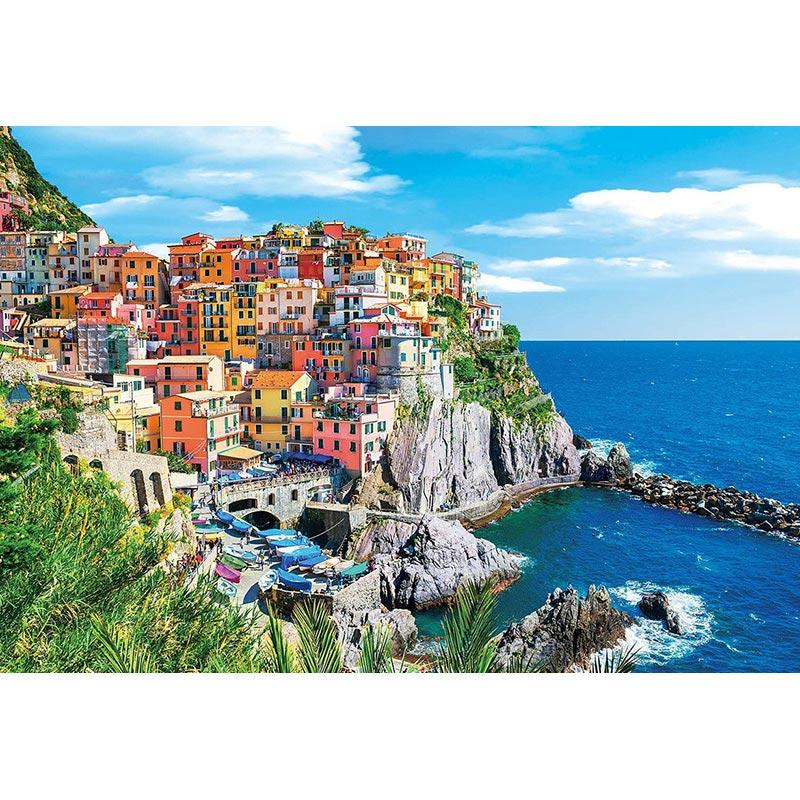 ジグソーパズル　フレデリック・エドウィン・チャーチ　ナイアガラ1857 未開封 エポック社（EPOCH） 【新品】ジグソーパズル カラフルな街並み