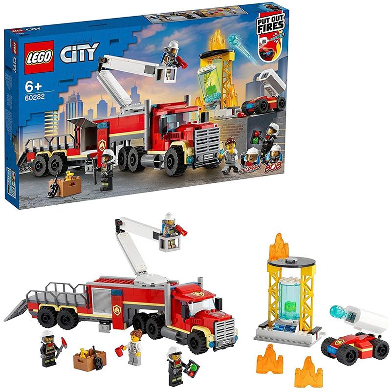LEGO（レゴ） 【新品】LEGO シティ 消防指令基地 組み立てセット 炎の