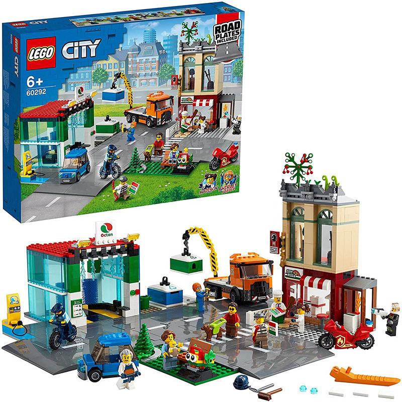 新品】LEGO シティ レゴシティのタウンセンター [60292 