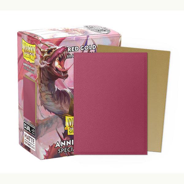新品】ドラゴンシールド スリーブ Special Edition - Red/Gold [63
