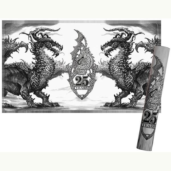 ドラゴン化 mtg プレイマット ドラゴンシールド 25th プレイマット 限定 mtg DRAGON SHIELD